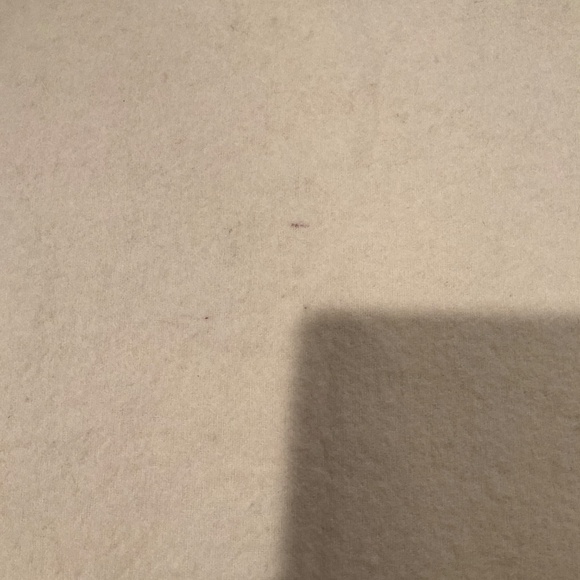 Vintage Witney cream and green wool blanket - Picture 9 of 14